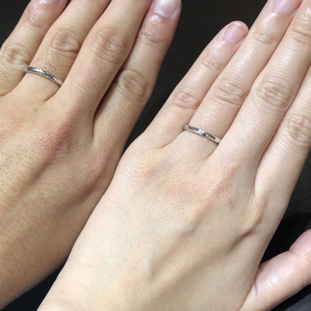 【TRECENTI(トレセンテ)の口コミ】 つけ心地と品のあるデザインが一番な決め手です。
シンプルな一粒ダイヤと…