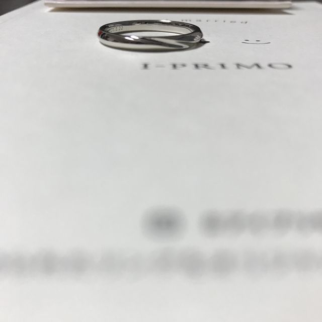 【アイプリモ(I-PRIMO)の口コミ】 他店で同じようなデザインを試着しても、指馴染みがよくなくその形は除い…