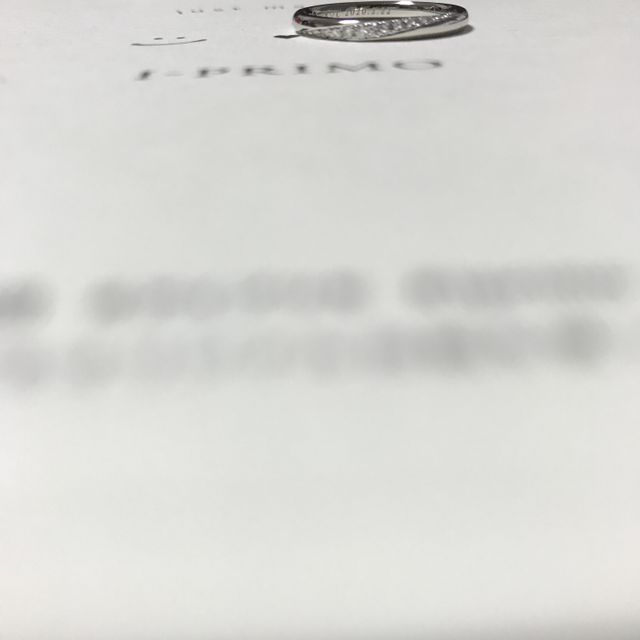 【アイプリモ(I-PRIMO)の口コミ】 他店で同じようなデザインを試着しても、指馴染みがよくなくその形は除い…