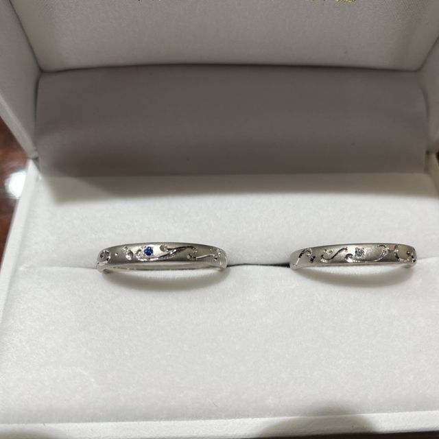 【ANGELRY INOKO(エンジェリーイノコ)の口コミ】 私が、担当者さんがデザインした指輪が気に入ったのと、ピカピカのシルバ…
