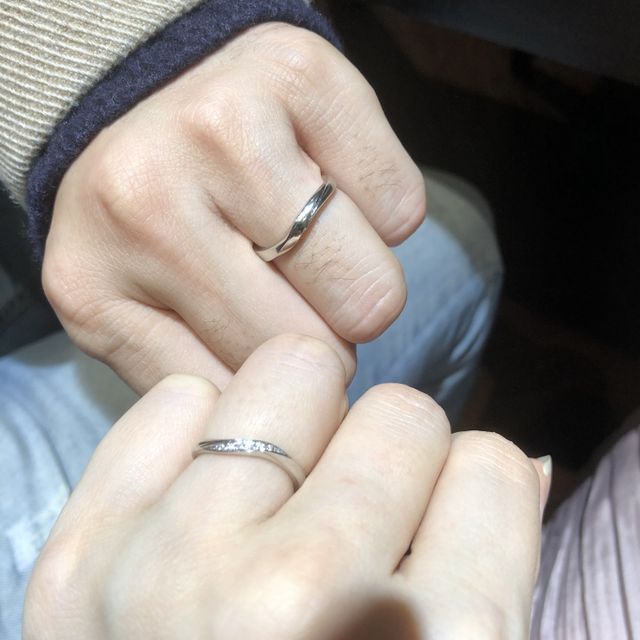 【TRECENTI(トレセンテ)の口コミ】 とにかくつけ心地が良かった！というのが沢山指輪をみにいったりつけたり…