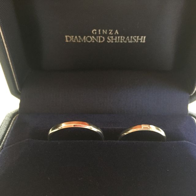 【銀座ダイヤモンドシライシの口コミ】 普段から身につけられるシンプルなデザインのものを探していました。ダイ…
