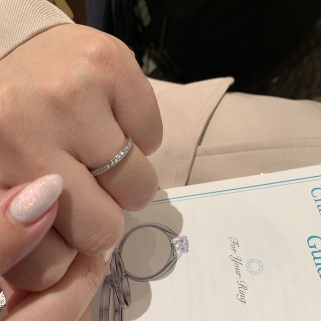 【銀座ダイヤモンドシライシの口コミ】 なんといっても担当者さんの接客です。私たちの希望を全て聞いた上で、真…