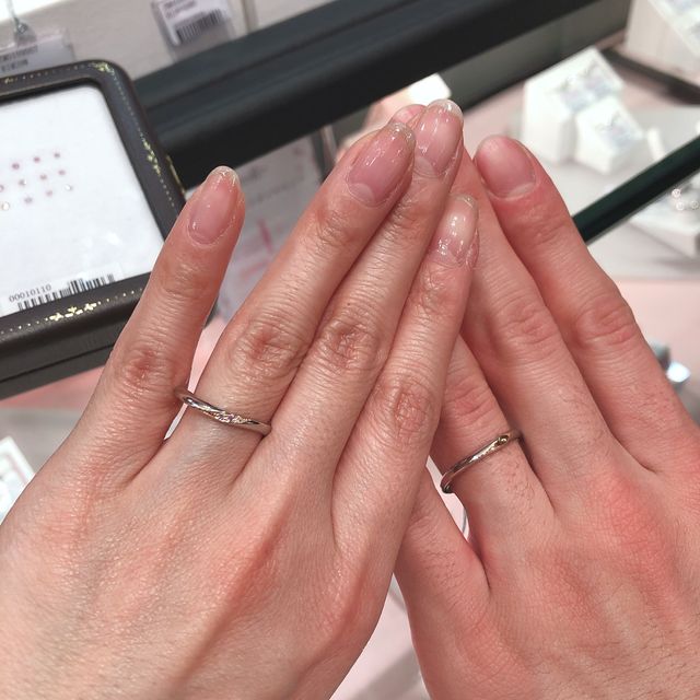 【Ginza Rim(銀座リム)の口コミ】 ピンクダイヤモンドが入っている店舗は珍しく、奥さんが可愛いのが良かっ…