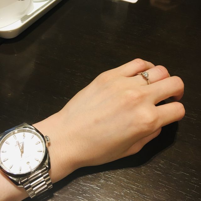 【銀座ダイヤモンドシライシの口コミ】 ダイヤモンドシライシのダイヤモンドは質やカットのこだわりがあり、とて…