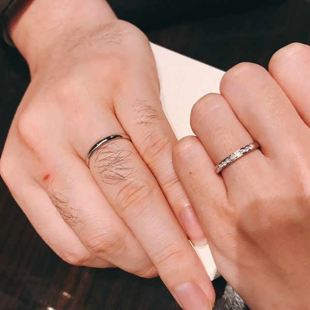 【都民共済(とみんきょうさい)の口コミ】 10軒以上いろいろなブランドを見ましたが、ダイヤモンドのキラキラ感、付…