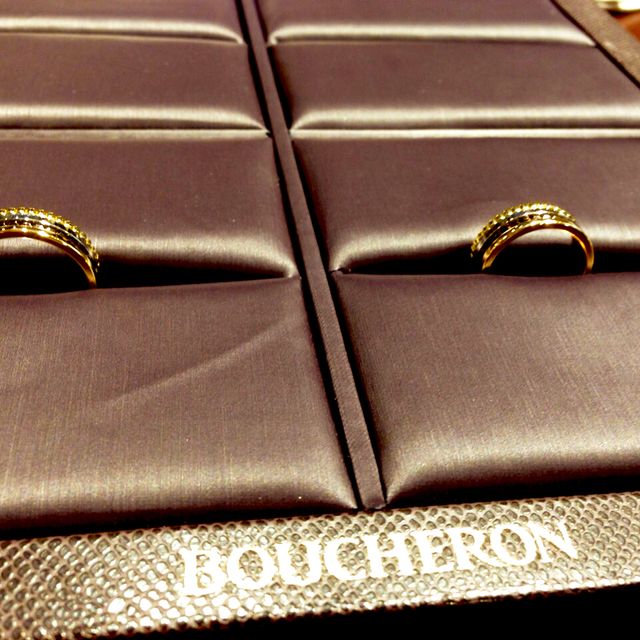 【ブシュロン(BOUCHERON)の口コミ】 旦那さんが好きなブランドがブシュロンだったので、そこの指輪にすること…