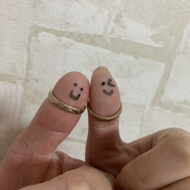 【MIORING(ミオリング)の口コミ】 人とは違うデザインの結婚指輪が欲しくてミオリングさんに決めました！！…