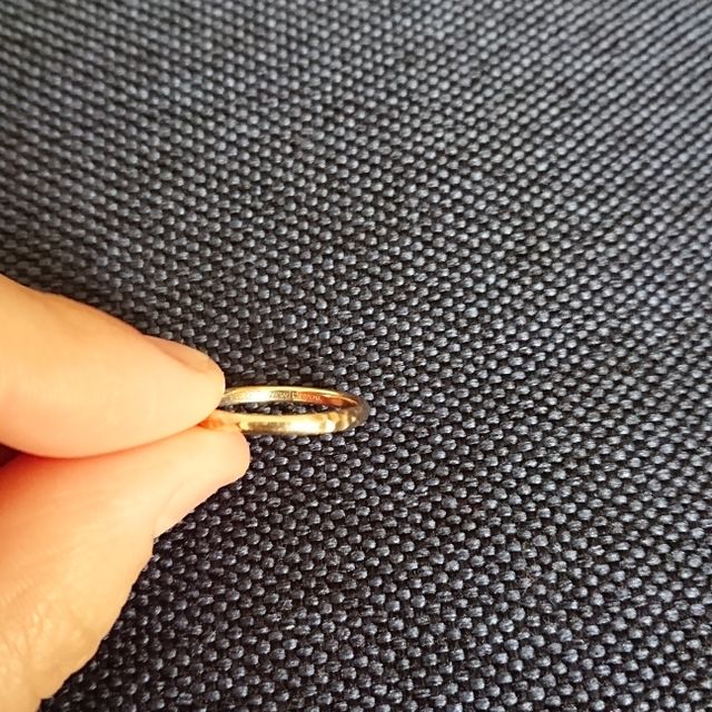 【agete(アガット)の口コミ】 どんなファッションでも会うような細身ゴールドの指輪を探していました。…