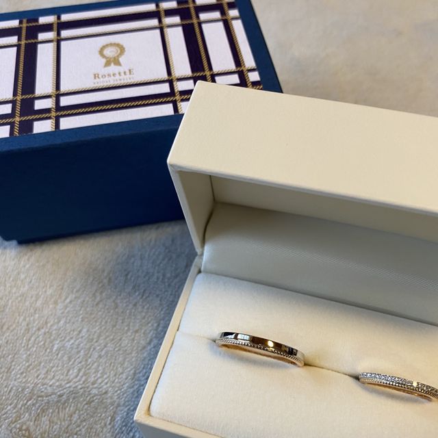 【RosettE(ロゼット)の口コミ】 インスタグラムの広告で見て一目惚れした指輪です♪
実際に店頭に行き実際…