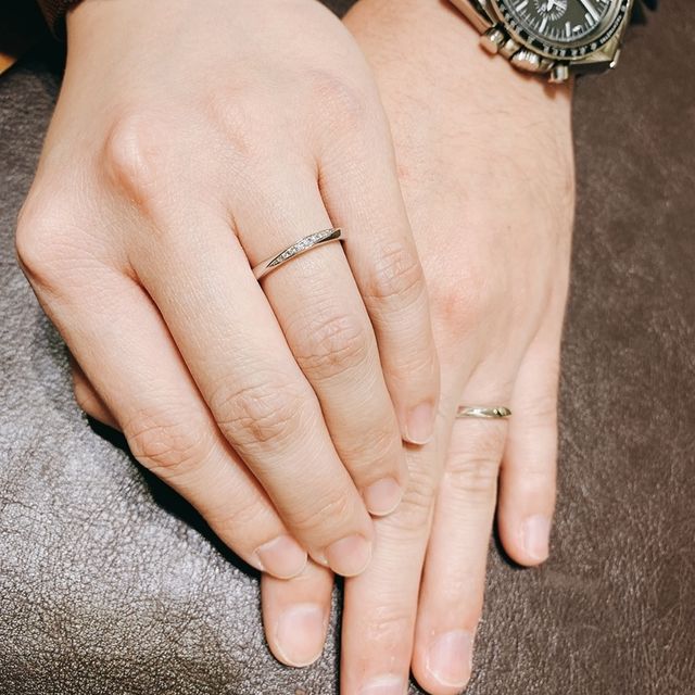 【TRECENTI(トレセンテ)の口コミ】 いくつかのデザインで決めきれずに来店しました。ストレートやウェーブ等…