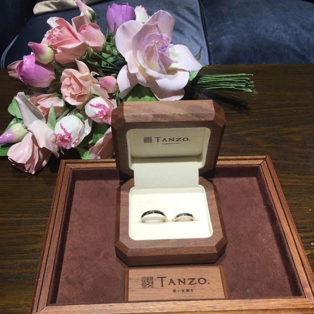 【TANZO.(鍛造指輪)の口コミ】 デザインと色がすごい気に入ってます！もともと持っていた千円ぐらいの安…