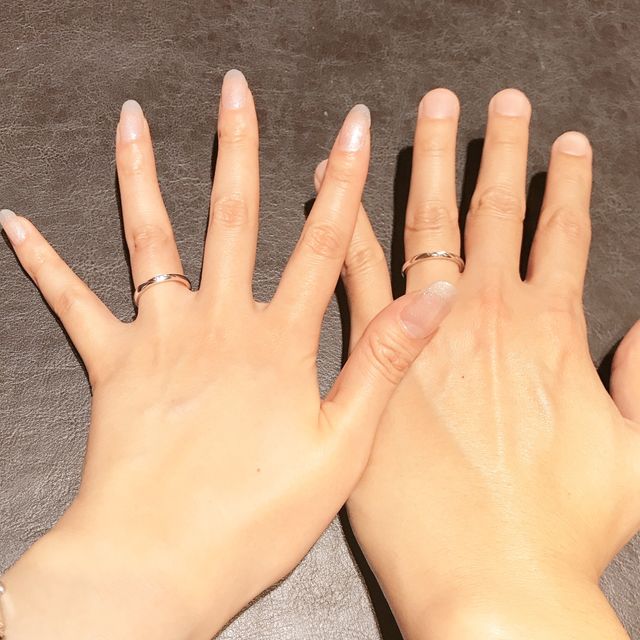 【TRECENTI(トレセンテ)の口コミ】 結婚指輪は一生外すことがなく、買い替えることのないものなので、つけ心…