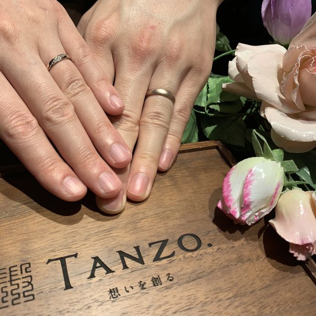 【TANZO.(鍛造指輪)の口コミ】 自分の好みに合わせた指輪を作ることができ、世界に1つだけの指輪を作れる…