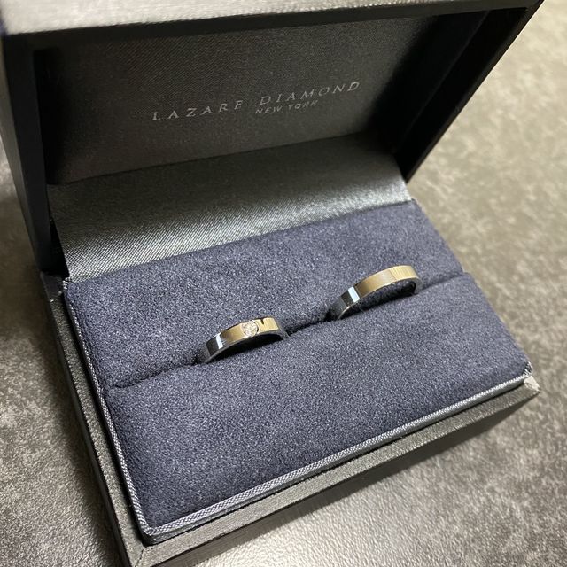 【ラザール ダイヤモンド(LAZARE DIAMOND)の口コミ】 平打ちリングを探して色んなお店を見てきたのですが、ラザールダイヤモン…