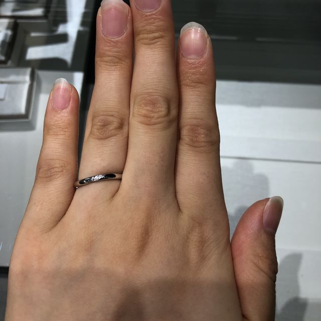 【アイプリモ(I-PRIMO)の口コミ】 指輪の作り方が、一般のものとは違い鍛造製法という作り方のため歪みにく…