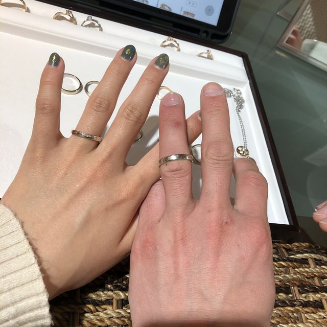 【杢目金屋(もくめがねや)の口コミ】 2種類の金属を組み合わせて、世界で1つだけの指輪が作れる点は魅力的でし…