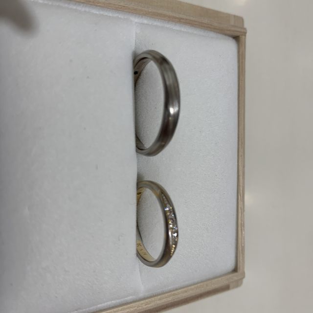 【LEGAN(レガン)の口コミ】 新郎新婦ともに、あまりキラキラした感じが好みではなかったため、つや消…