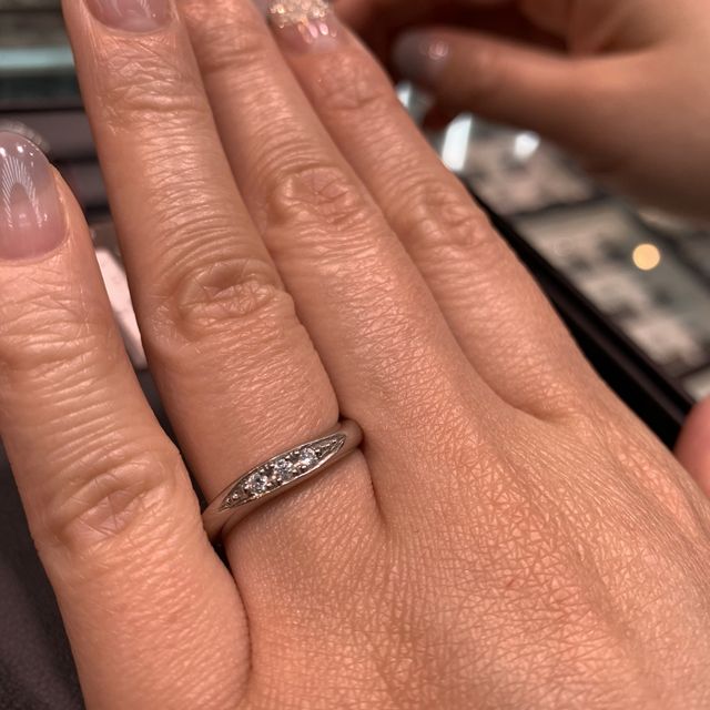 【カオキ　ダイヤモンド専門卸直営店の口コミ】 指輪ごとに名前が付けられていてこだわったデザインのリングが多いのが印…