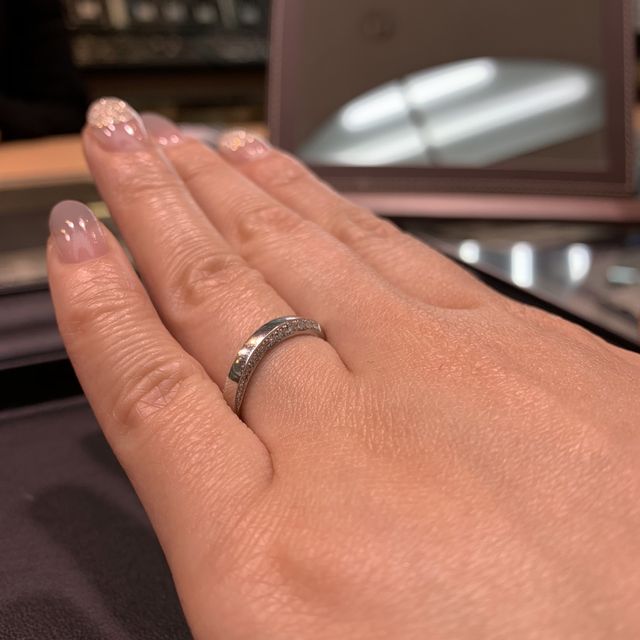 【カオキ　ダイヤモンド専門卸直営店の口コミ】 指輪ごとに名前が付けられていてこだわったデザインのリングが多いのが印…