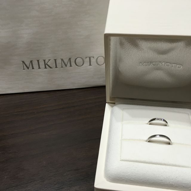 【MIKIMOTO(ミキモト)の口コミ】 ダイヤは1つではなく、3つは欲しいなと思って探していました。幅も今後の…