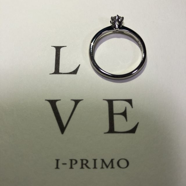 【アイプリモ(I-PRIMO)の口コミ】 相手の指輪のサイズが分からず、友人に相談したりネットで色々探していた…