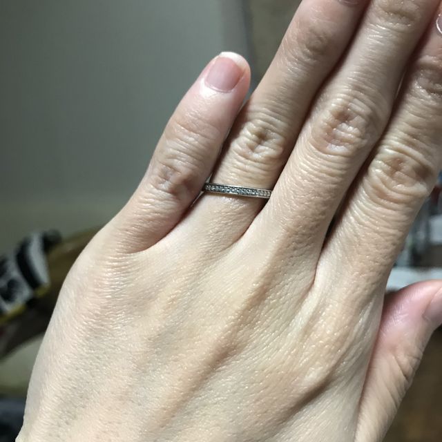 【アイプリモ(I-PRIMO)の口コミ】 細身の指輪を探しててつけた感じもフィットして
とても良かったです。ハー…