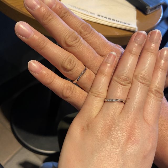 【ラザール ダイヤモンド(LAZARE DIAMOND)の口コミ】 他の店舗を見てからの来店でしたが、自分の好みのデザインを絞っていろい…