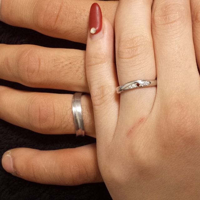 【JEWELRY STUDIO Advance(ジュエリースタジオアドバンス)の口コミ】 デザインから文字、形まだ全てオーダーメイドで作ってくれて
完成までの過…