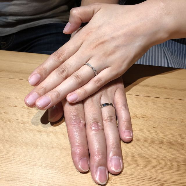 【ith(イズ)の口コミ】 始めはハーフエタニティが欲しかったのですが、彼とペアにすると考えると…