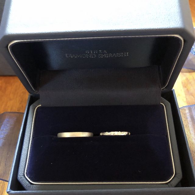 【銀座ダイヤモンドシライシの口コミ】 もともと、婚約指輪も日頃からつけたくて、セットリングを中心に、ホーム…