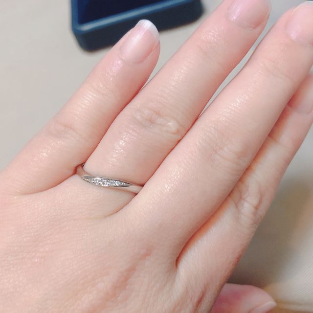 【銀座ダイヤモンドシライシの口コミ】 銀座ダイアモンドシライシ福岡本店にて、Creer8を購入しました。自然なウ…