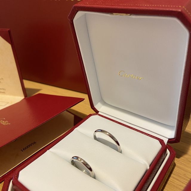 【カルティエ(Cartier)の口コミ】 昔から憧れのブランドで結婚指輪は、カルティエと決めていました。
ウエデ…