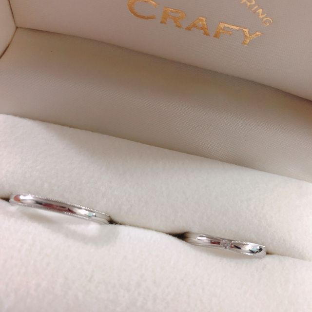 【CRAFY(クラフィ)の口コミ】 2人で思い出に残るよう手作りが出来るお店を探していくうちに、口コミを見…