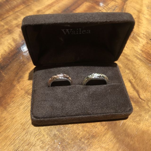 【Wailea(ワイレア)の口コミ】 オーダーメイドで、ハワイでの工房で作るという工程。ハワイアンジュエリ…