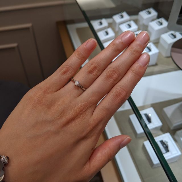 【ラザール ダイヤモンド(LAZARE DIAMOND)の口コミ】 何店舗か回ったあとにラザールダイヤモンドさんにお伺いしましたが、なん…