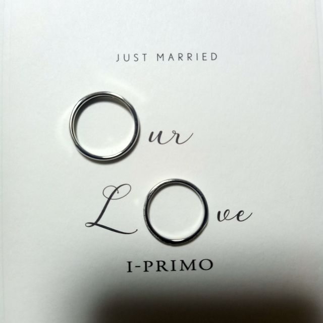 【アイプリモ(I-PRIMO)の口コミ】 ダイヤの数、輝き具合、フィット感で選びました。婚約指輪との相性もよく…