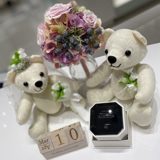 【4℃ BRIDAL(ヨンドシーブライダル)の口コミ】 プラチナのマリッジリングを探していて、できるだけシンプルなものを選ん…