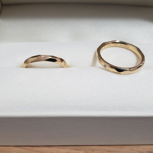 【THREE TREES(スリーツリーズ)の口コミ】 披露宴会場からのご紹介でしたが、手作りした方が指輪に愛情が込められる…