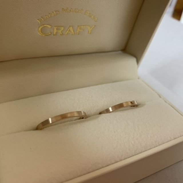 【CRAFY(クラフィ)の口コミ】 一生つけるものを2人で作れることが思い出として良かった。自分のこだわり…
