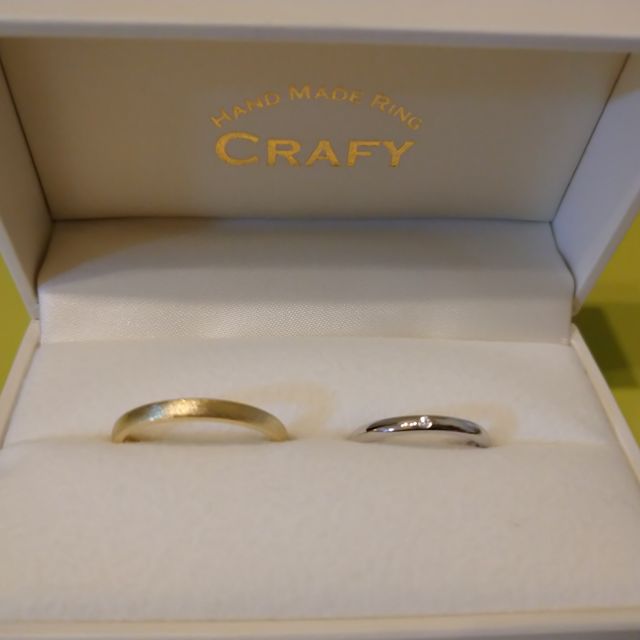 【CRAFY(クラフィ)の口コミ】 手作り指輪欲しいと思い、数ある手作り指輪のお店の中からCRAFYの指輪を選…