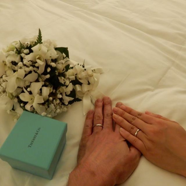【ティファニー(Tiffany & Co.)の口コミ】 指輪のデザインが無限マークのような形をしており、他にはないめずらしい…