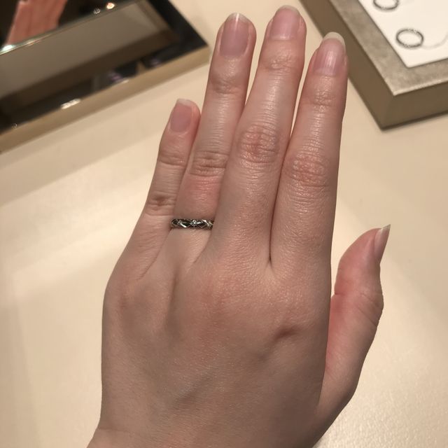 【シャネル(CHANEL)の口コミ】 以前から、結婚指輪はマトラッセがいい！と思っていました。他の人と被り…