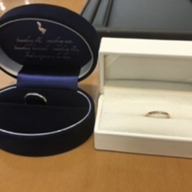 【Something Blue(サムシングブルー)の口コミ】 つけ心地が決め手でした。角が無くていい。
これまで指輪をつけてこなかっ…