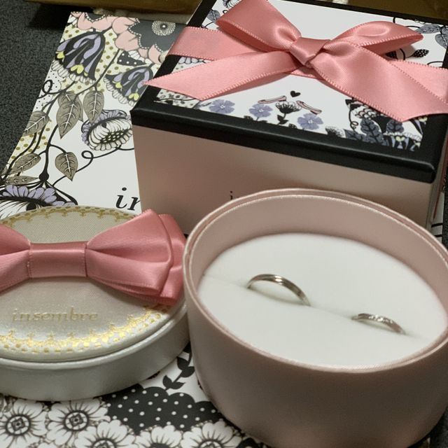 【insembre(インセンブレ)の口コミ】 指輪のデザインがとても気に入りました。
予算的に押さえたかったのですが…