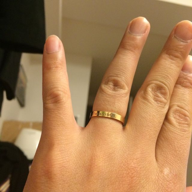 【ティファニー(Tiffany & Co.)の口コミ】 前々からTiffany&Co.のマリッジリングに憧れがあり、夢を叶えるために…