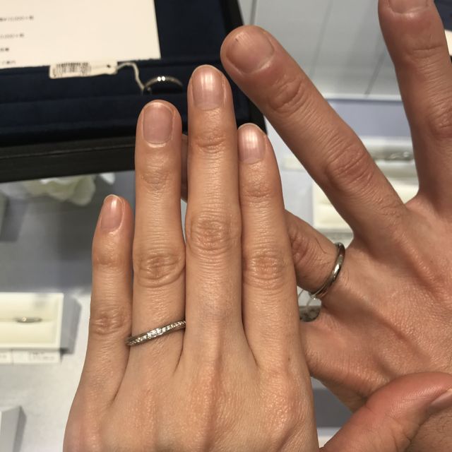 【4℃ BRIDAL(ヨンドシーブライダル)の口コミ】 S字カーブは、よく見るとメヴィウスの輪になっています。公式HPに掲載のあ…