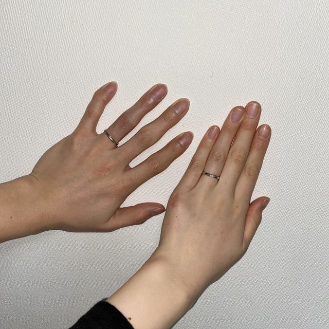 【銀座ダイヤモンドシライシの口コミ】 こちらに決める前に何店舗か見て周り、好みのデザインを決めたからこちら…