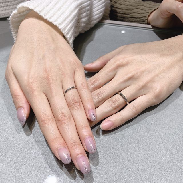 【アイプリモ(I-PRIMO)の口コミ】 ダイヤが入っもので派手すぎずシンプル過ぎないデザインを探してたので見…