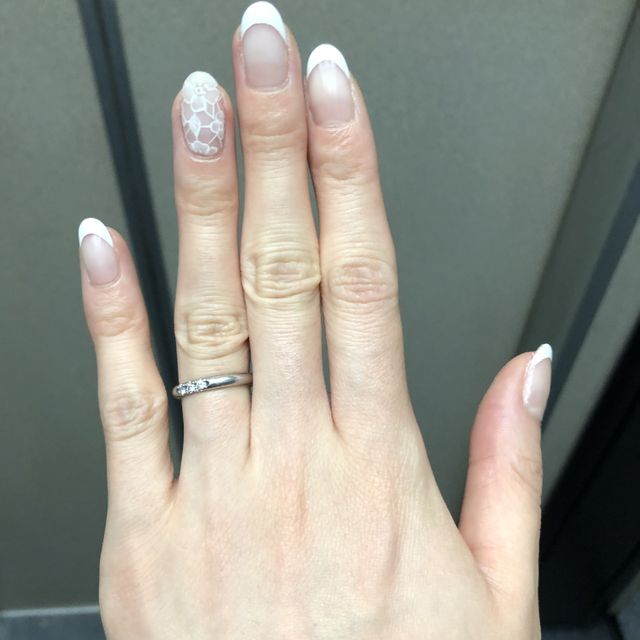 【MIKIMOTO(ミキモト)の口コミ】 最初は石の付いていないシンプルなものを考えていました。しかし、実際に…